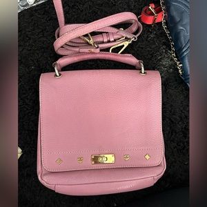 Mcm pink crossbody